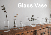 ガラス製の花瓶