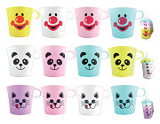 Colorfull Mug Cup 4色Set